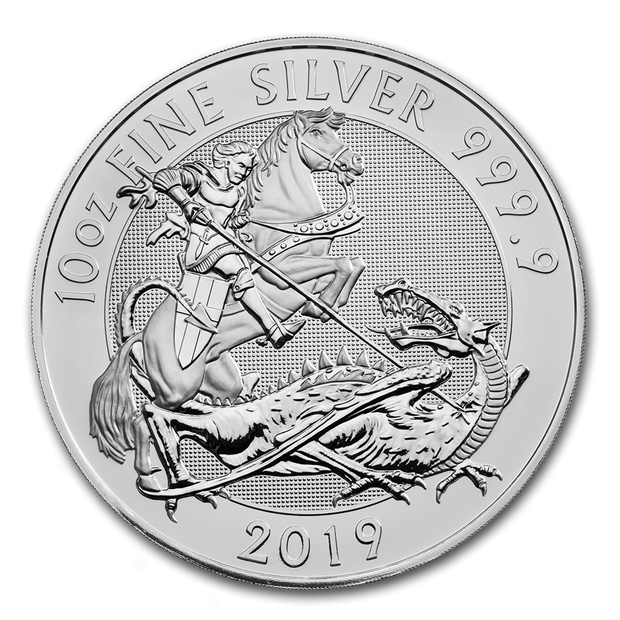 2019 10 oz Royal Mint Valiant Silver