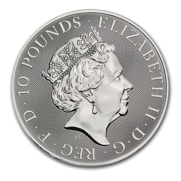 2019 10 oz Royal Mint Valiant Silver