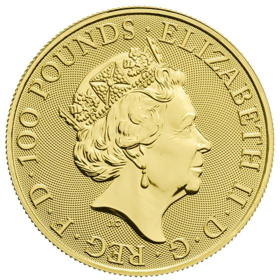 2019 1 oz Royal Mint Gold Lunar Pig