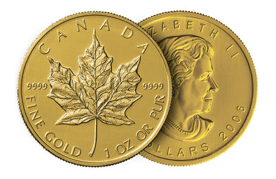 Canadian Gold Maple Leaf 1 oz 2020