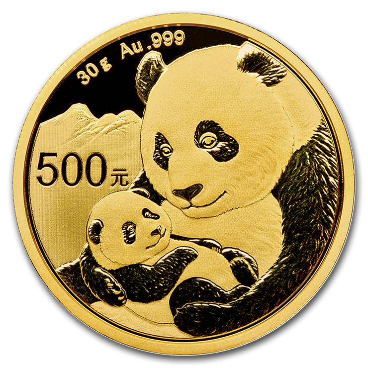 2019 Chinese Gold Panda - 30 Gram