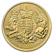 UK Gold Royal Arms 1 oz 2020