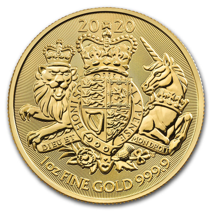 UK Gold Royal Arms 1 oz 2020
