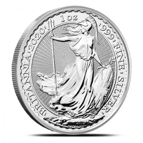 UK Silver Britannia 1 oz 2020