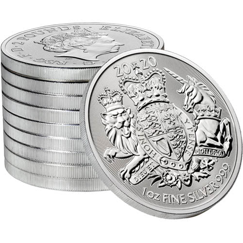 UK Silver Royal Arms 1 oz 2020